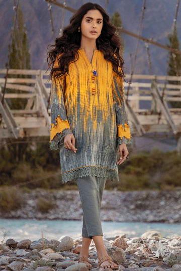FW-29-21-YELLOW Alkaram Winter Collection 2021